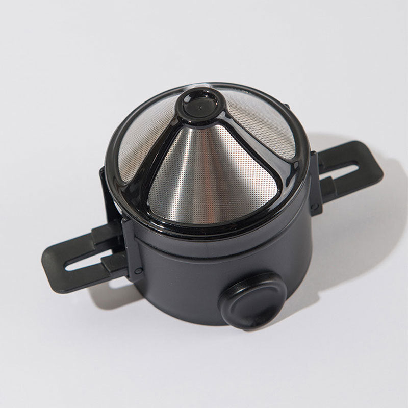 Reusable Stainless Steel Drip Filter for Fresh Coffee Anywhere