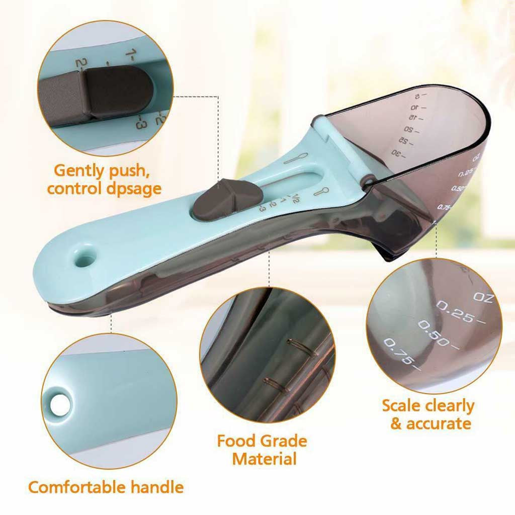 All-in-One Adjustable Measuring Cups & Spoons Set