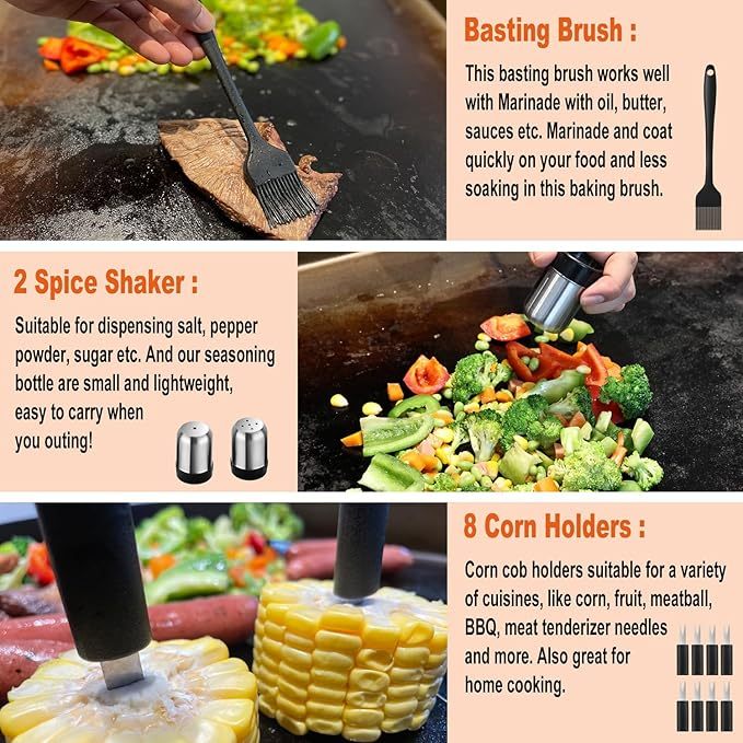 Grill Master’s 38-Piece BBQ Set with Carry Bag
