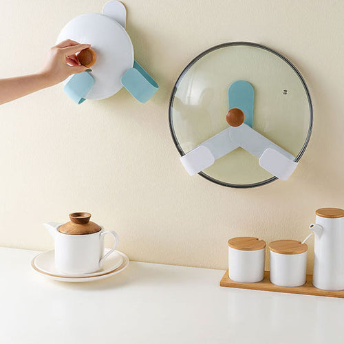 Foldable Pot Lid Shelf - Keep Your Counters Clean