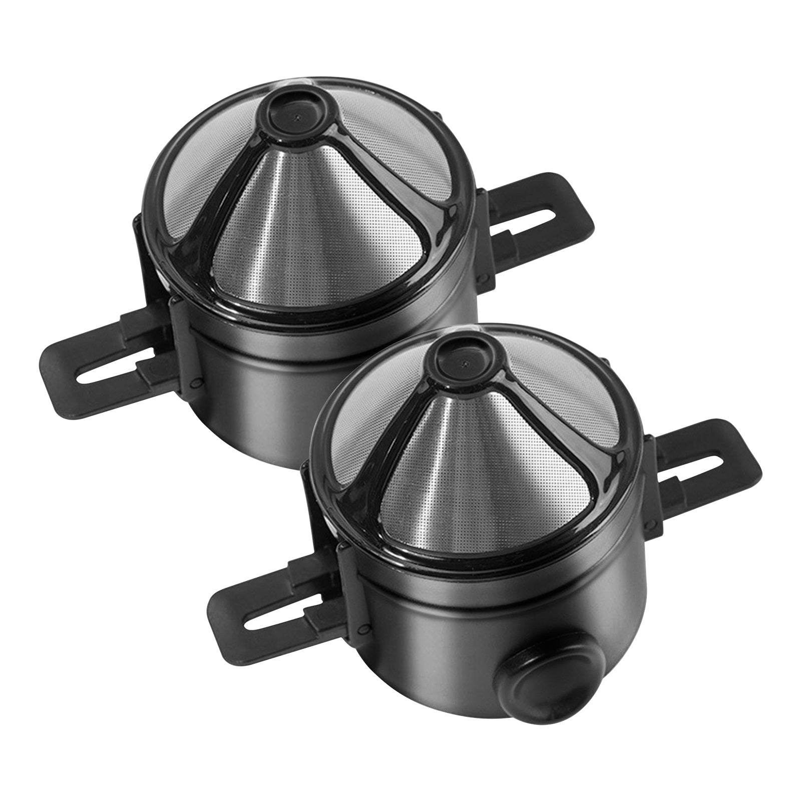 Reusable Stainless Steel Drip Filter for Fresh Coffee Anywhere