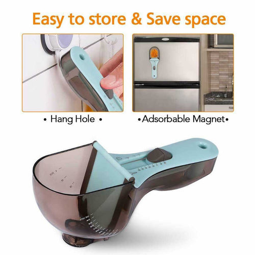 All-in-One Adjustable Measuring Cups & Spoons Set