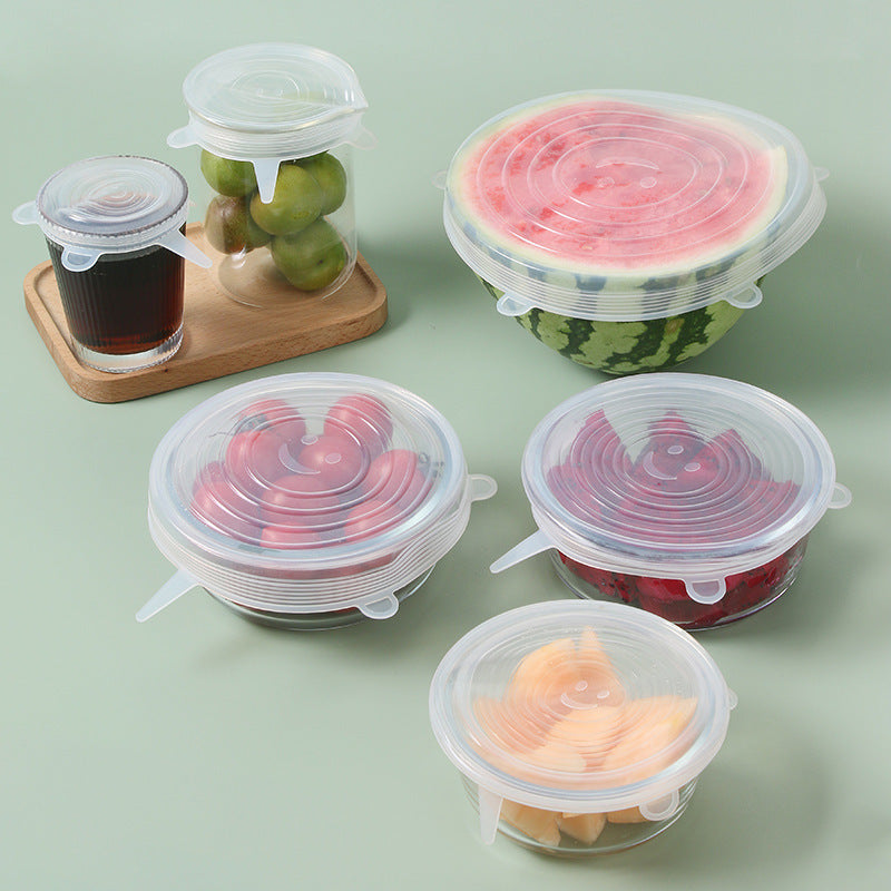 Reusable Stretchy Food Lids – Say Goodbye to Plastic Wrap