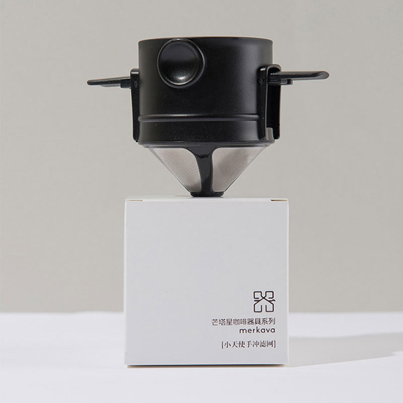 Reusable Stainless Steel Drip Filter for Fresh Coffee Anywhere