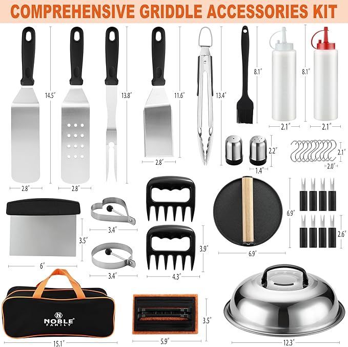 Grill Master’s 38-Piece BBQ Set with Carry Bag