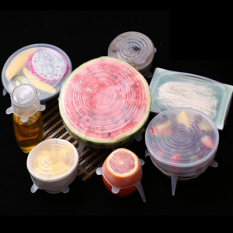 Reusable Stretchy Food Lids – Say Goodbye to Plastic Wrap