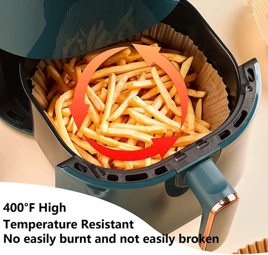 No-Mess Air Fryer Paper Liners – 200pcs Pack