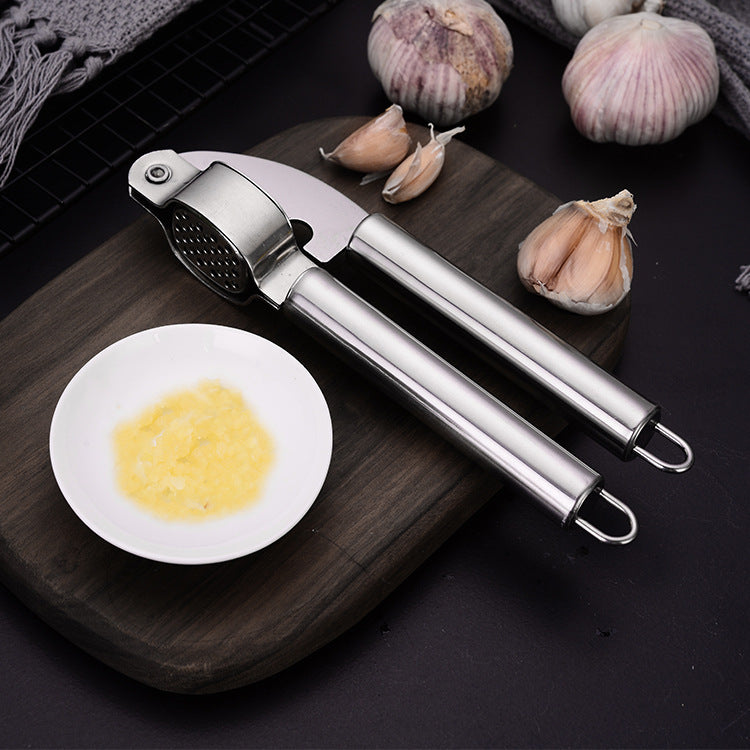 Stainless Steel Garlic Masher – Small, Strong & Handy