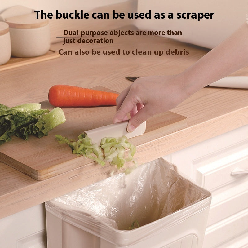 Foldable Hanging Trash Can – Space-Saving Kitchen Waste Bin
