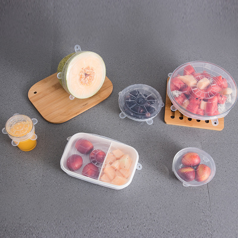 Reusable Stretchy Food Lids – Say Goodbye to Plastic Wrap